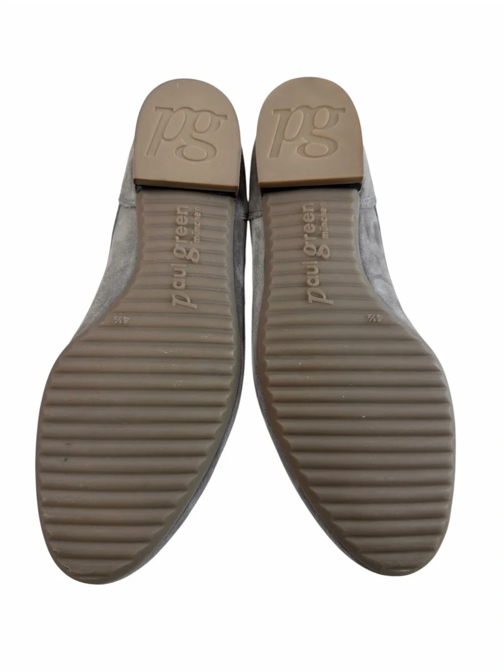 Paul Green Elastic Lace Slip-On Grey Suede  Oxford Shoes Women’s Size 7